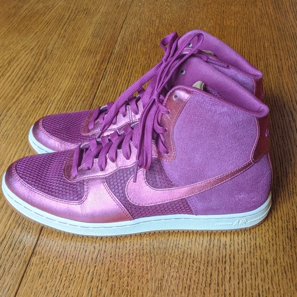 Nike Shoes - Nike Air Force 1 Light Mid-top pink sz 8.5
